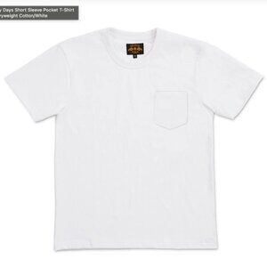 Brave Star Glory Days Heavyweight Pocket T-Shirt – White XL | IN PACKAGING!